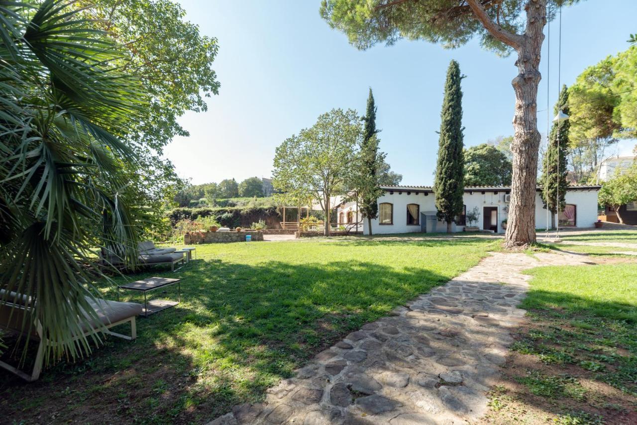 Santa Eulalia de Ronsaná Masia Can Manent Del Bosc S XVIII מראה חיצוני תמונה