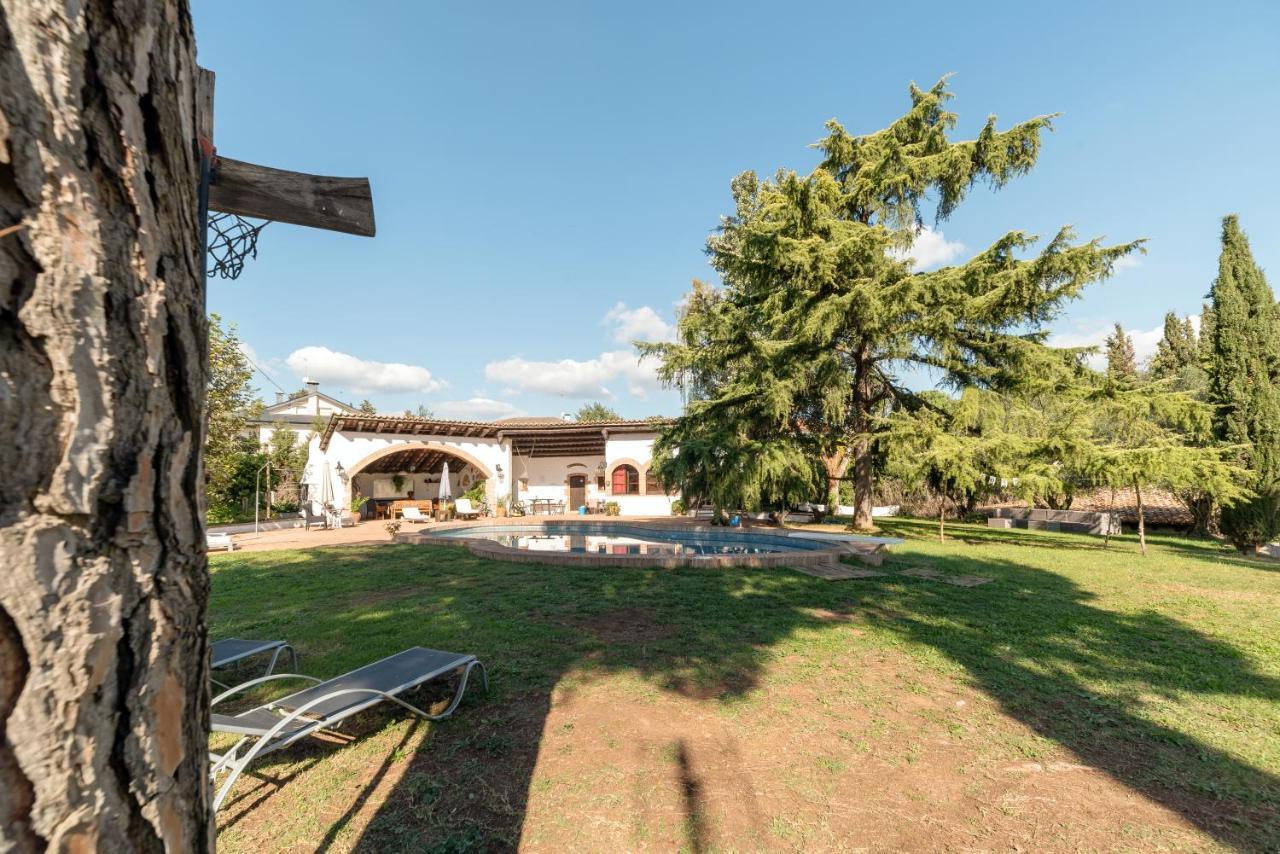 Santa Eulalia de Ronsaná Masia Can Manent Del Bosc S XVIII מראה חיצוני תמונה