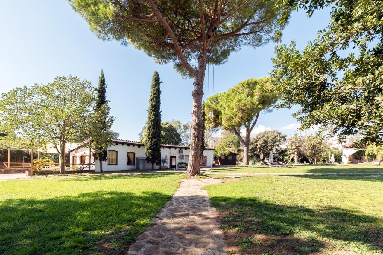 Santa Eulalia de Ronsaná Masia Can Manent Del Bosc S XVIII מראה חיצוני תמונה